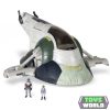 Star Wars - Csillagok háborúja Micro Galaxy Squadron 20 cm-es jármű figurával - Jango Fett űrhajója