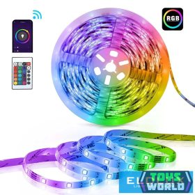   ELDLUX Smart Home WiFi-s zenei RGB LED szalag 3.6w-35lm-30D/m 10m