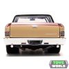 JADA - 1/24 - CHEVROLET - EL CAMINO PICK-UP WITH TANZMANIAN DEVIL FIGURE LOONEY TUNES 1967 - 2 TONE BROWN