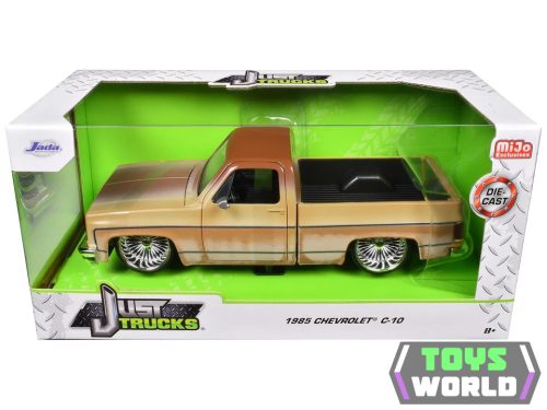 JADA - 1/24 - CHEVROLET - C-10 PICK-UP CUSTOM 1985 - 2 TONE CREAM BROWN