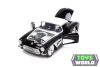 JADA - 1/24 - CHEVROLET - CORVETTE WITH WOLFMAN FIGURE 1957 - BLACK WHITE