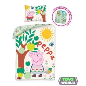 Peppa malac Tree ágyneműhuzat 140×200cm, 70×90 cm