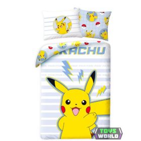 Pokémon Thunderbolt ágyneműhuzat 140×200cm, 70×90 cm
