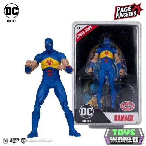 DC McFarlane Page Punchers játékfigura 18 cm - Damage (Kingdom Come) (Ritka)