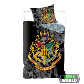 Harry Potter ágyneműhuzat Crest 140×200cm, 70×90 cm