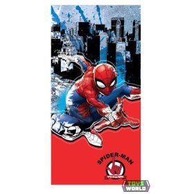   Pókember Jump fürdőlepedő, strand törölköző 70x137 cm (Fast Dry)