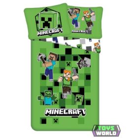   Minecraft Out of the Box ágyneműhuzat 140×200cm, 70×90 cm microfibre
