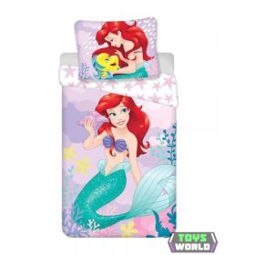   Disney Hercegnők Ariel Pink ágyneműhuzat 140×200cm, 70×90 cm
