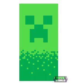   Minecraft fürdőlepedő, strand törölköző Digital Creeper 70*140cm