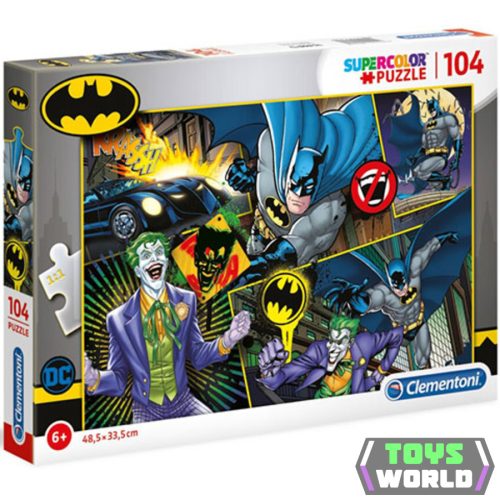 Batman Supercolor puzzle 104db-os 